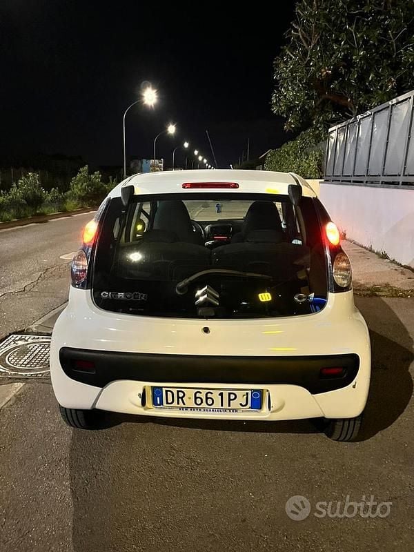 Usata Citroën C1 68 CV (50 kW) 2008 Bianco Utilitaria