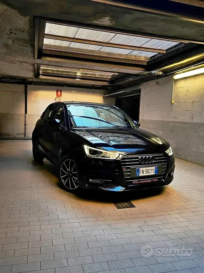 Usata Audi A1 Comfort 95 CV (69 kW) 2016 Nero Utilitaria