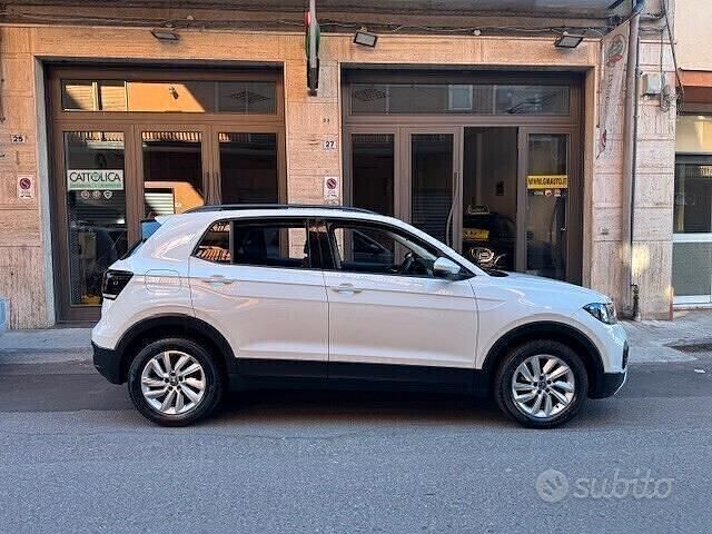 Usata VW T-Cross Style 95 CV (69 kW) 2021 Bianco SUV