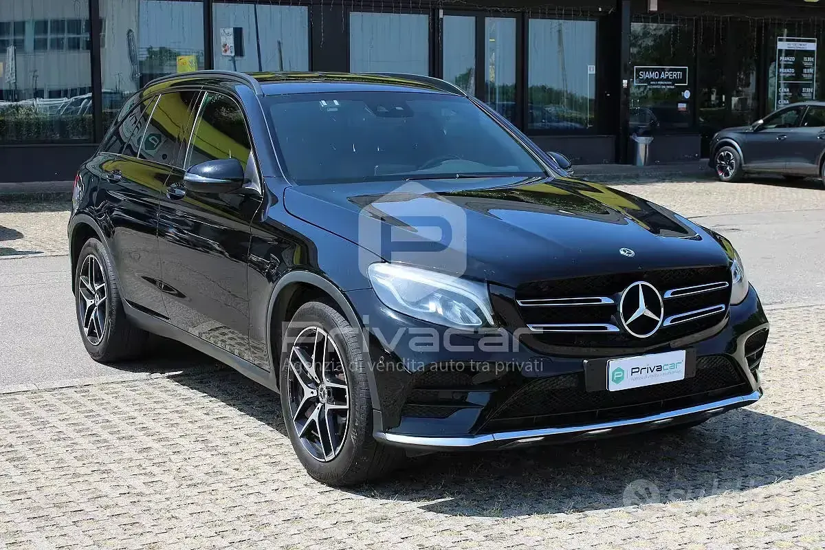 Usata Mercedes GLC250 Premium 204 CV (150 kW) 2018 Nero SUV