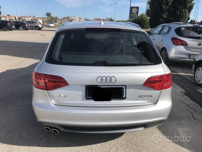 Usata Audi A4 S-Line 131 CV (96 kW) 2010 Grigio Station wagon