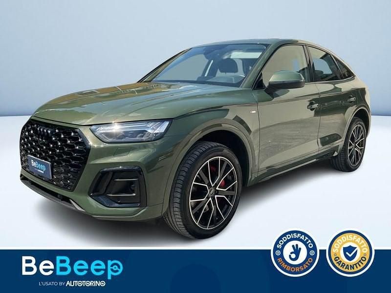 Verde metallizzato Usata 2022 Audi Q5 Sportback Comfort SUV | 41.900 € (Super prezzo) - Immagine 1/3