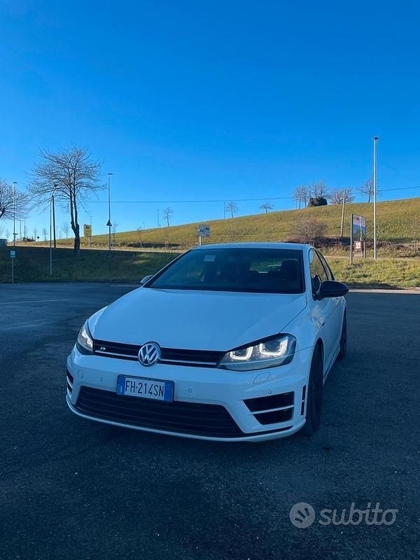 Usata VW Golf VII R 300 CV (220 kW) 2014 Bianco