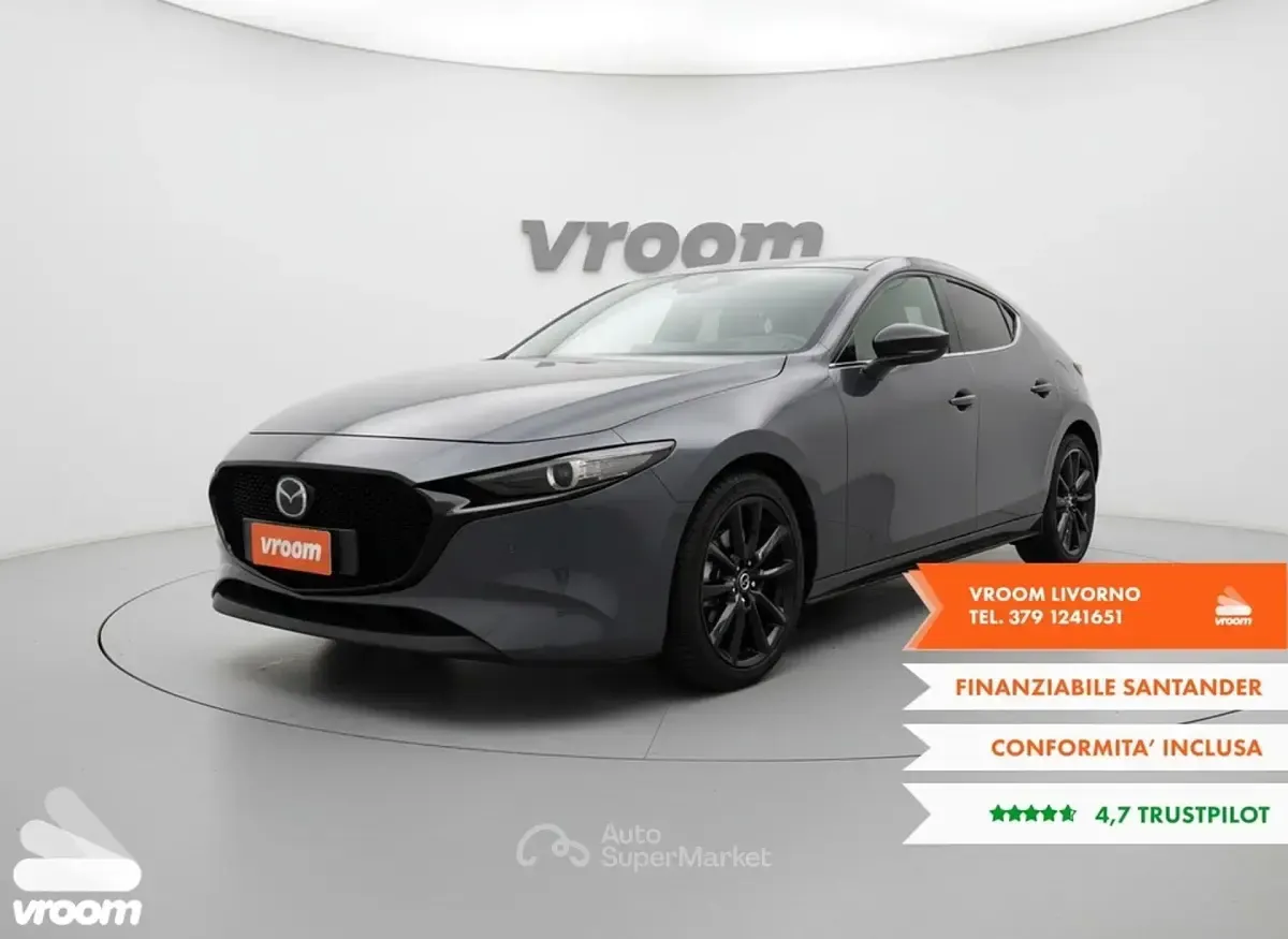 Usata Mazda 3 Homura-Line 150 CV (110 kW) 2023 Gray Berlina