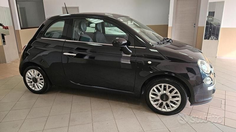 Usata Fiat 500 Lounge 69 CV (50 kW) 2015 Nero Berlina