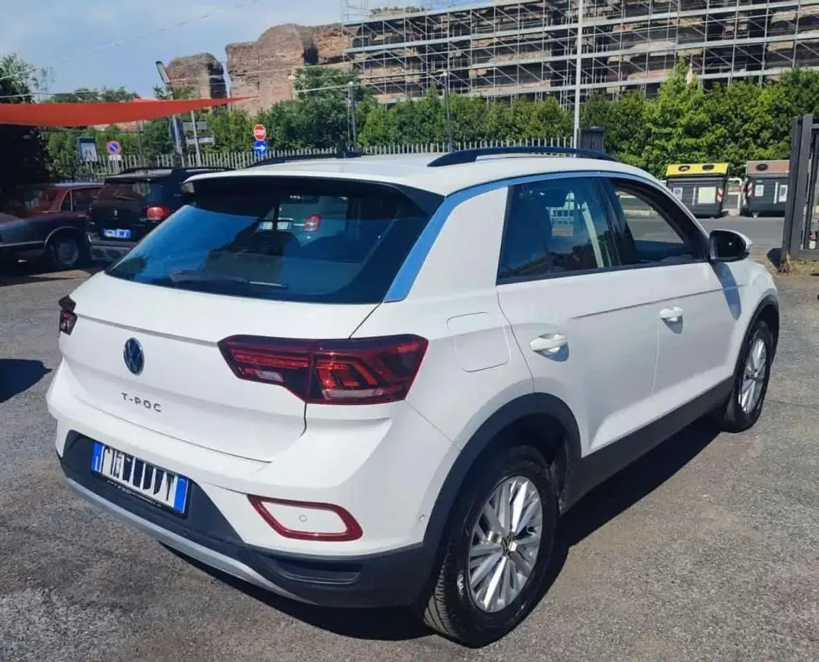 Usata VW T-Roc Style 116 CV (85 kW) 2022 Bianco SUV