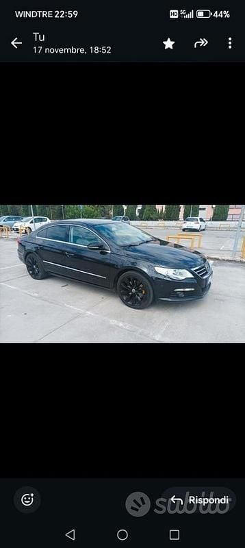 Usata VW Passat 125 CV (91 kW) 2010 Nero Coupé