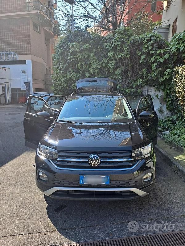 Usata VW T-Cross 95 CV (69 kW) 2023 Nero SUV