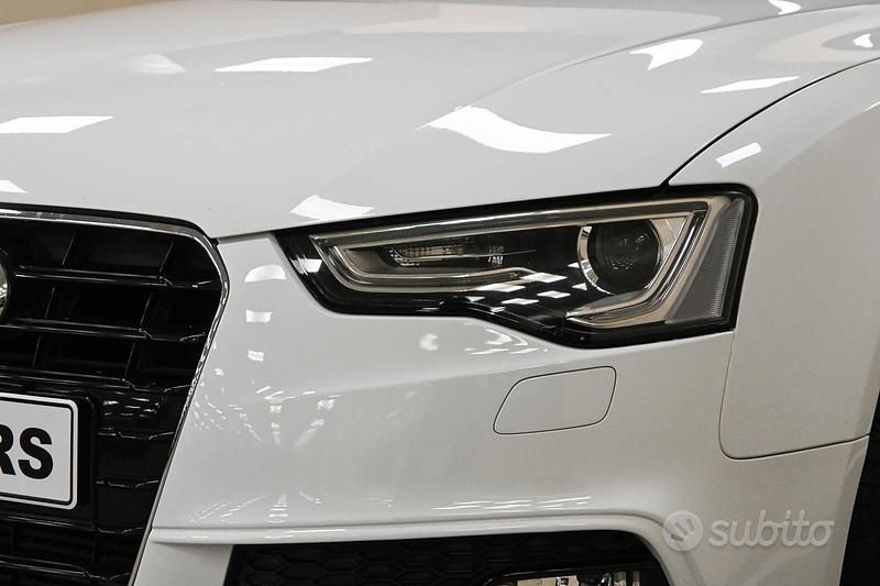 Usata Audi A5 Advanced 136 CV (100 kW) 2014 Bianco Coupé
