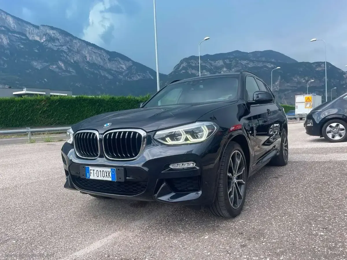 Usata BMW X3 M Sport 190 CV (139 kW) 2019 Blu/azzurro SUV