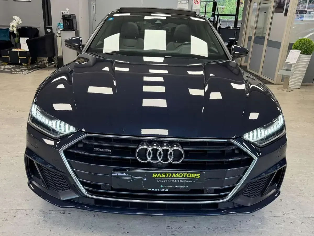 Usata Audi A7 Sportback Ambiente 286 CV (210 kW) 2019 Blu/azzurro Utilitaria