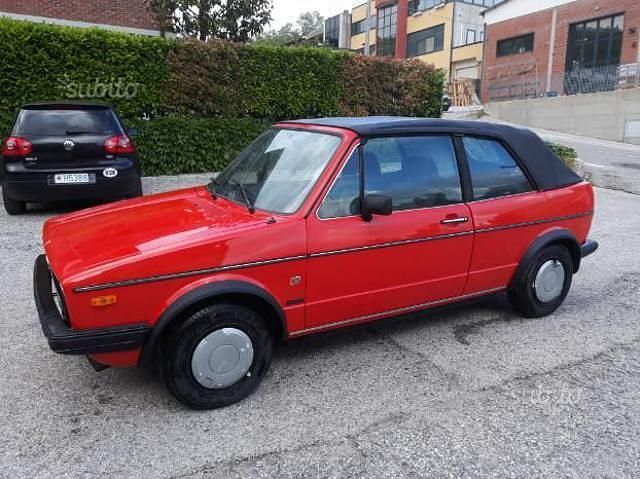Usata VW Golf II 54 CV (39 kW) 1985 Rosso Utilitaria