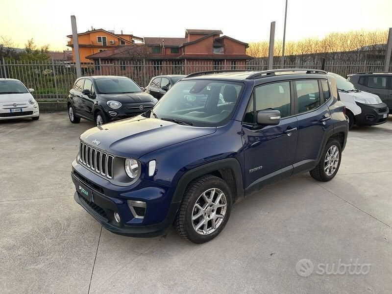 Blu/azzurro Usata 2021 Jeep Renegade Limited SUV | 16.500 € (Buon prezzo) - Immagine 1/4