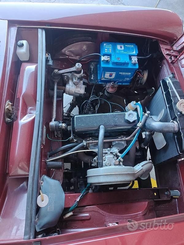 Occasion Fiat 1100R 1960 Rouge Berline