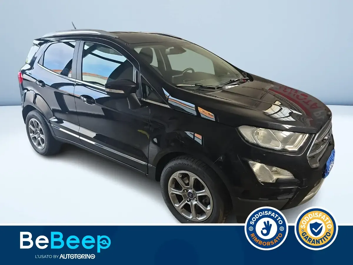 Usata Ford Ecosport Titanium 99 CV (72 kW) 2019 Nero pastello SUV