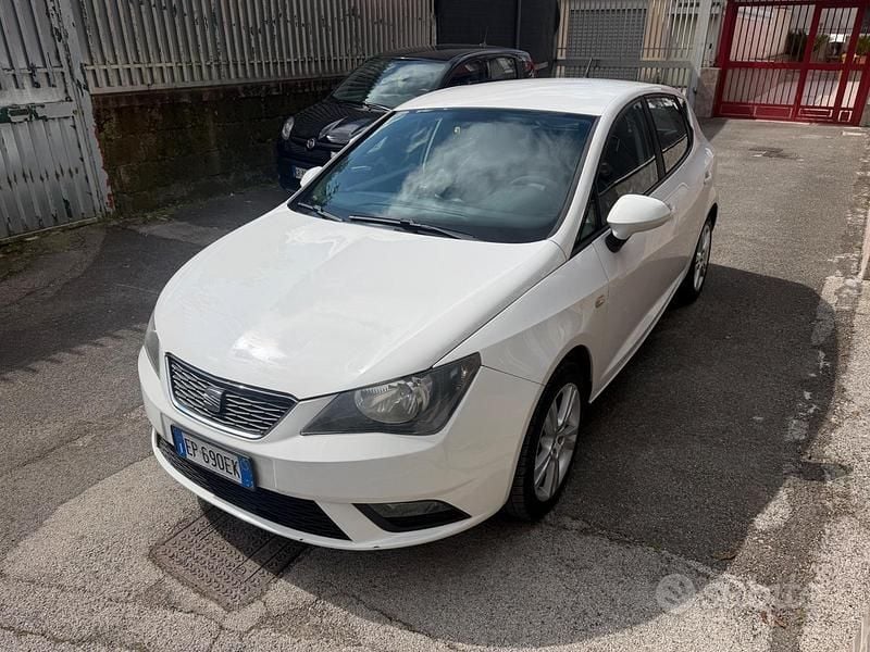 Usata Seat Ibiza Style 82 CV (60 kW) 2013 Bianco Berlina