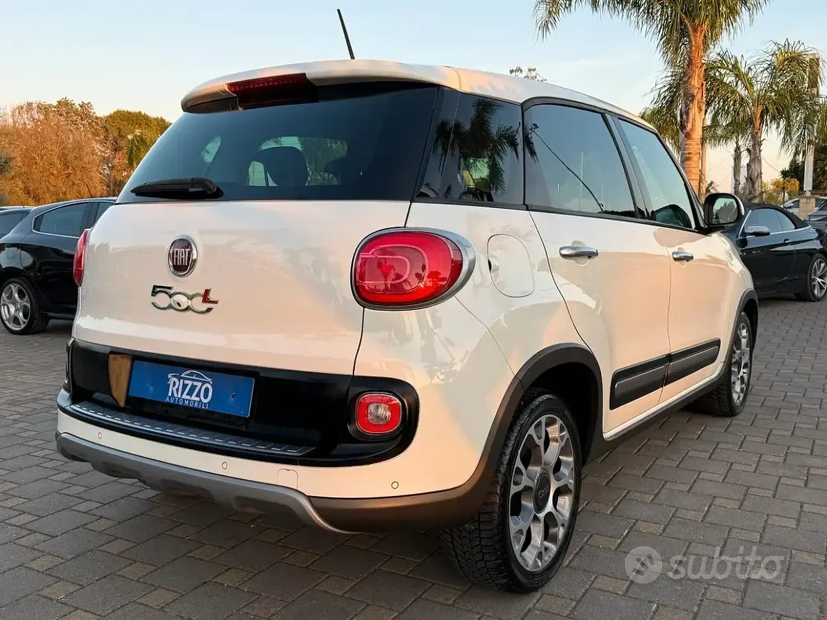Usata Fiat 500L Trekking 120 CV (88 kW) 2017 Bianco Monovolume