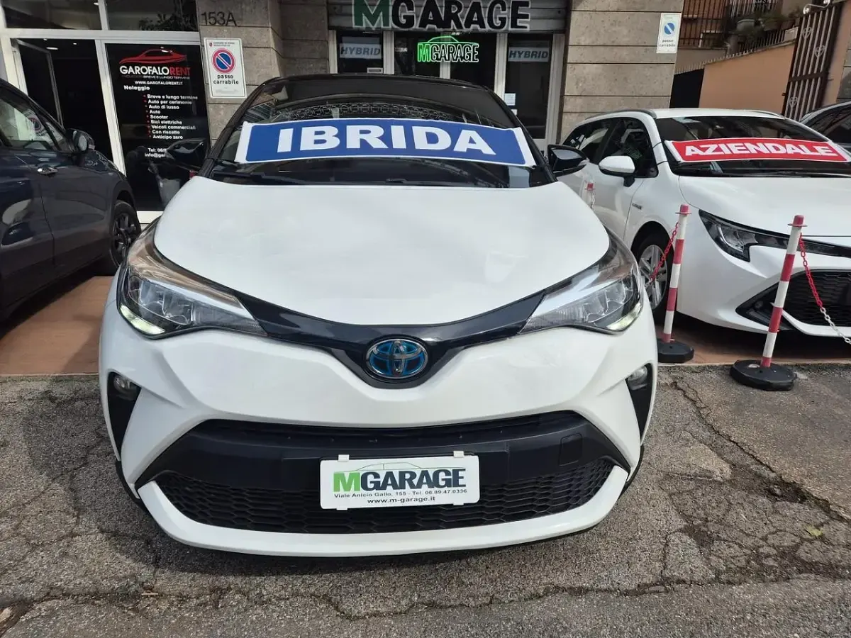 Usata Toyota C-HR Business Edition 97 CV (71 kW) 2021 Bianco SUV