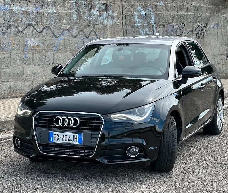 Usata Audi A1 Sportback 90 CV (66 kW) 2015 Nero Utilitaria