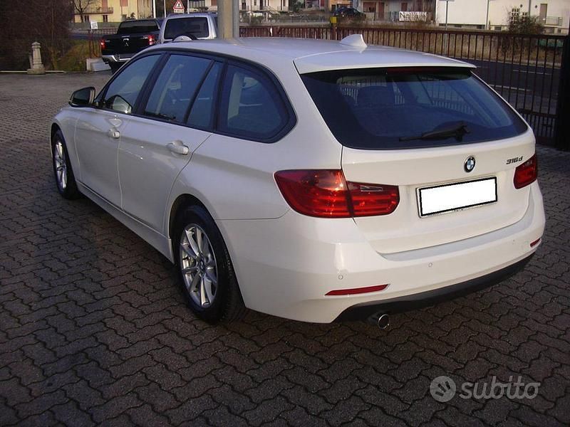 Usata BMW 316 116 CV (85 kW) 2014 Bianco Station wagon