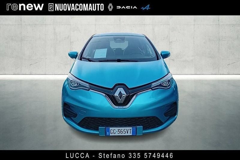 Usata Renault Zoe Zen 100 kW (136 CV) 2021 Blu Utilitaria