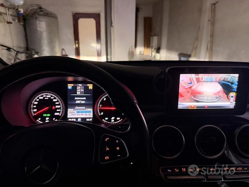 Usata Mercedes GLC250 204 CV (150 kW) 2018 Bianco SUV