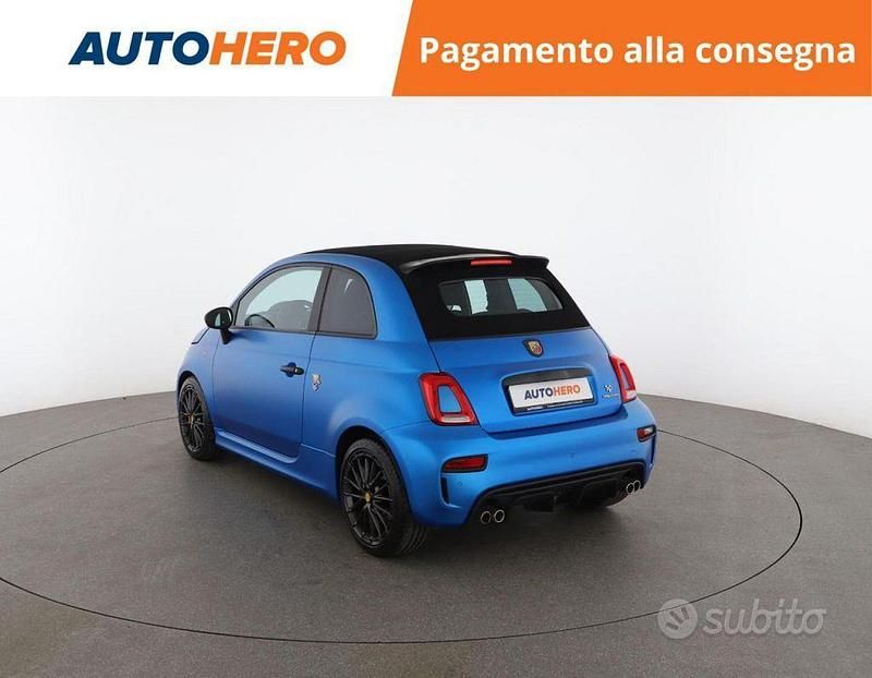 Usata Abarth 595C Competizione 180 CV (132 kW) 2021 Blu Cabrio