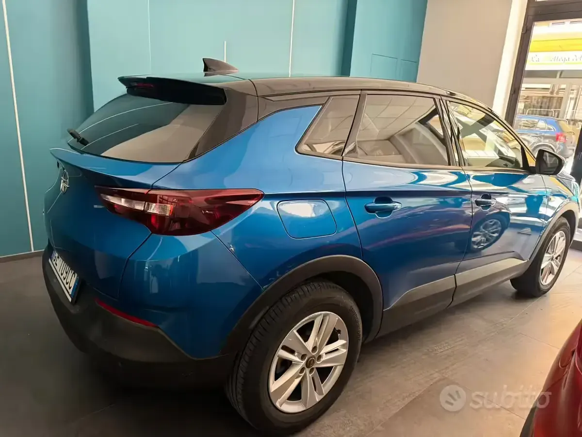 Usata Opel Grandland X 131 CV (96 kW) 2021 Bluazzurro SUV