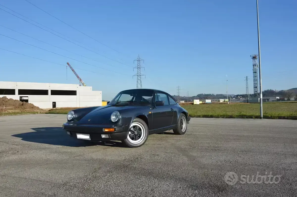 Usata Porsche 911 Carrera 231 CV (169 kW) 1989 Blu Coupé