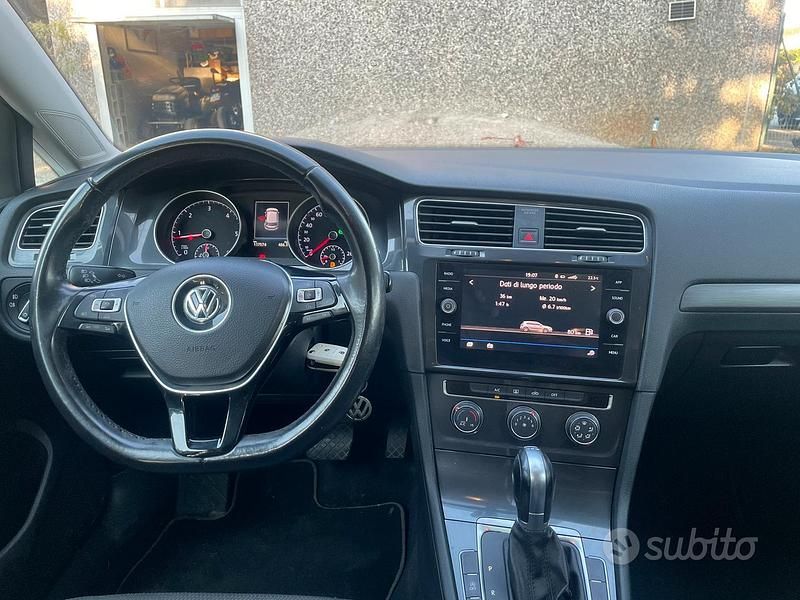 Usata VW Golf VII 115 CV (84 kW) 2018 Grigio Berlina