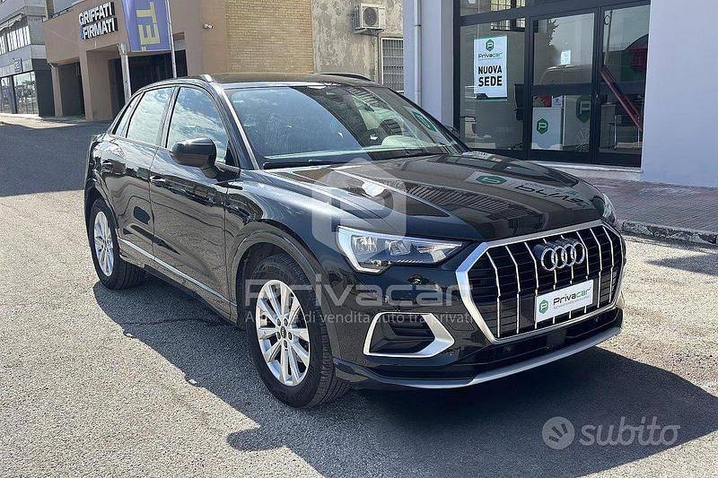Usata Audi Q3 Advanced 150 CV (110 kW) 2021 Nero SUV