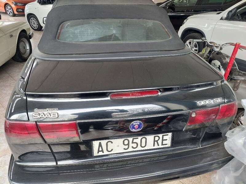 Usata Saab 900 Cabriolet 185 CV (136 kW) 1995 Nero Cabrio