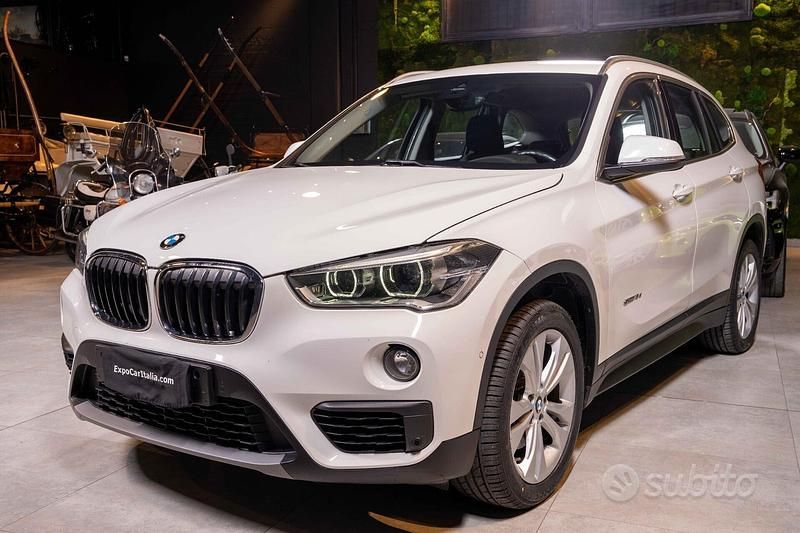 Usata BMW X1 Efficient Dynamics 150 CV (110 kW) 2016 Bianco SUV