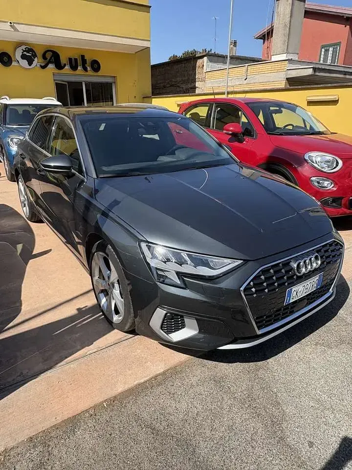 Usata Audi A3 Advanced 150 CV (110 kW) 2022 Nero Berlina