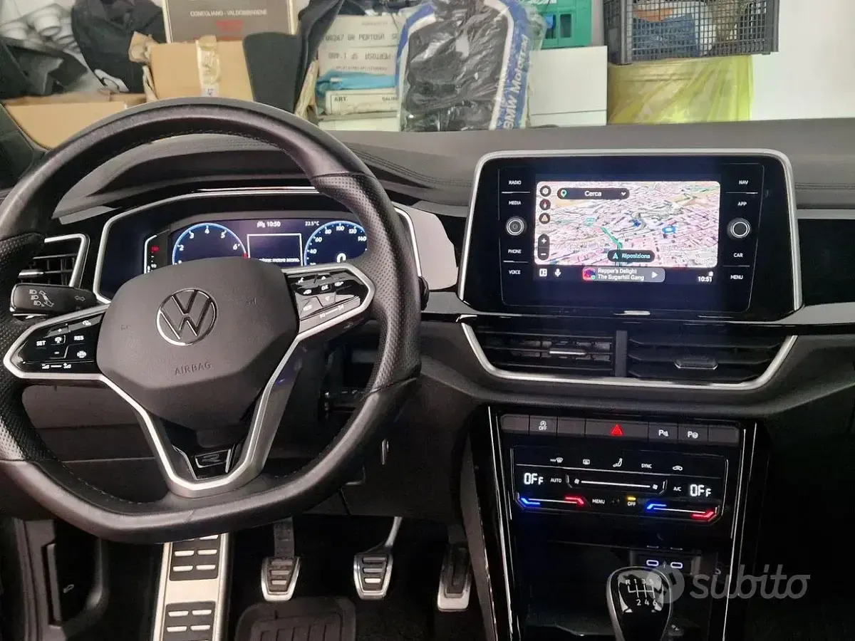 Usata VW T-Roc R-line Plus 150 CV (110 kW) 2022 Grigio SUV