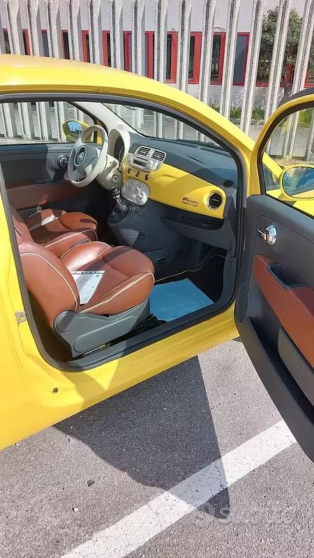 Usata Fiat 500 75 CV (55 kW) 2008 Giallo Berlina