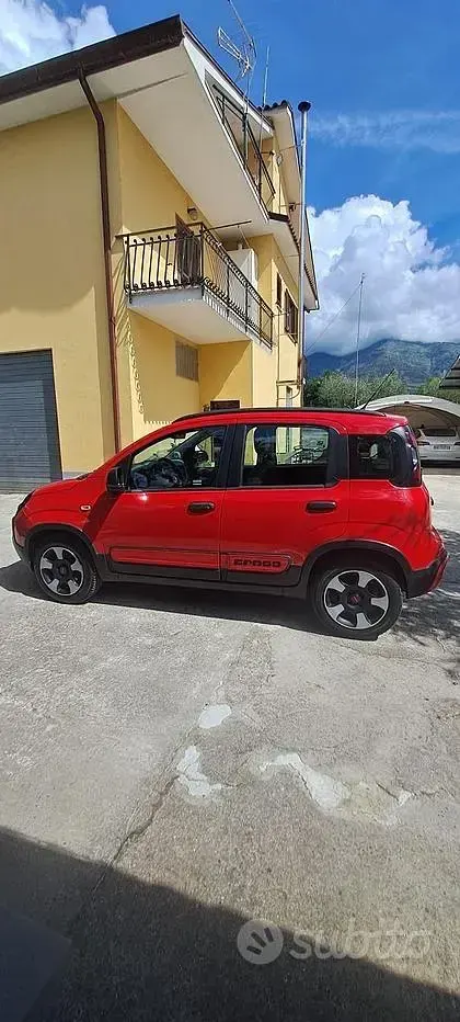 Usata Fiat Panda Cross Cross 69 CV (50 kW) 2019 Rosso Utilitaria