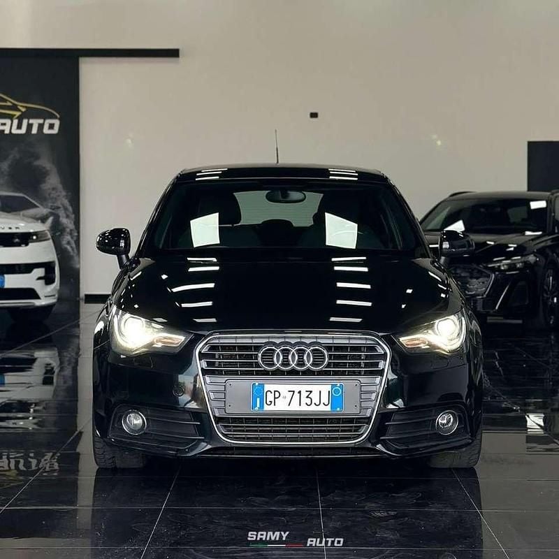 Usata Audi A1 Sportback 105 CV (77 kW) 2012 Nero Utilitaria