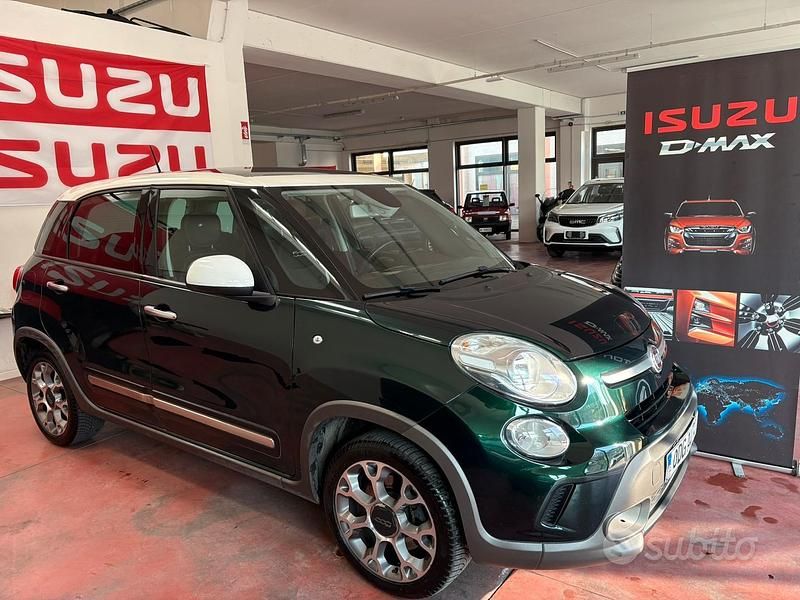 Usata Fiat 500X Cross 120 CV (88 kW) 2014 Verde SUV
