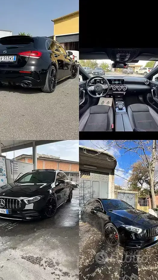 Usata Mercedes A220 190 CV (139 kW) 2019 Nero Berlina