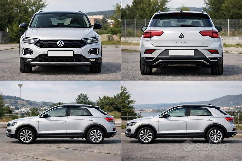 Usata VW T-Roc 2021 Bianco SUV