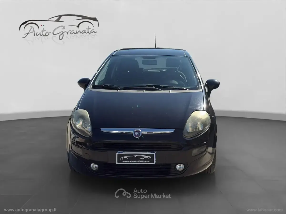 Usata Fiat Punto Evo Dynamic 75 CV (55 kW) 2011 Nero Utilitaria