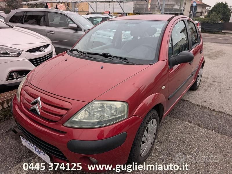 Rosso Usata 2007 Citroën C3 Elegance Tre volumi | 2900 € (Cara) - Immagine 1/4