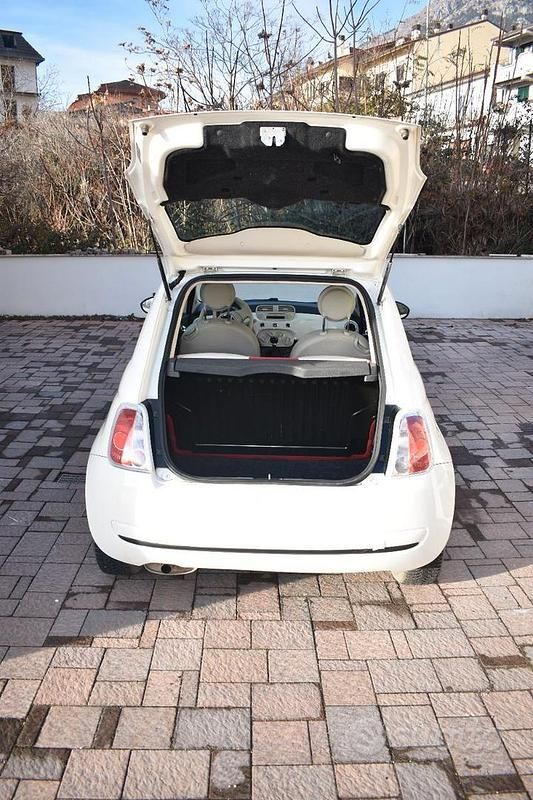 Usata Fiat 500 75 CV (55 kW) 2011 Bianco Berlina