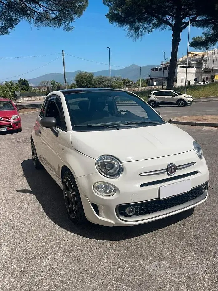 Usata Fiat 500 69 CV (50 kW) 2016 Bianco Utilitaria