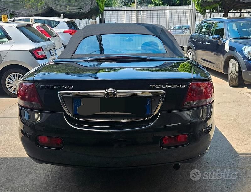 Usata Chrysler Sebring Cabriolet Touring 141 CV (103 kW) 2006 Nero Cabrio