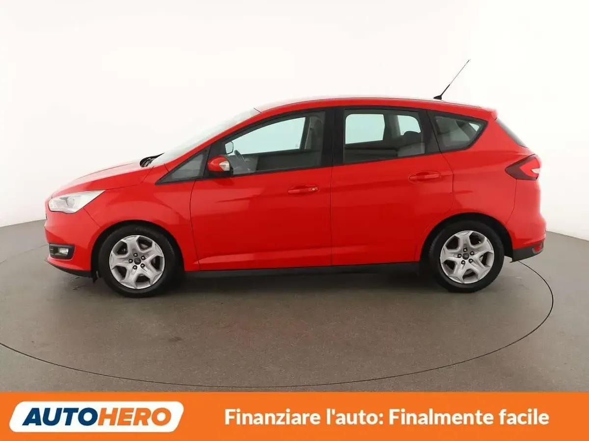 Usata Ford C-MAX 101 CV (74 kW) 2016 Rosso Monovolume