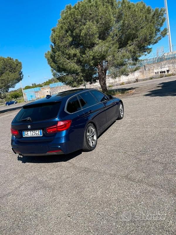 Usata BMW 320 M Sport 190 CV (139 kW) 2016 Blu Station wagon