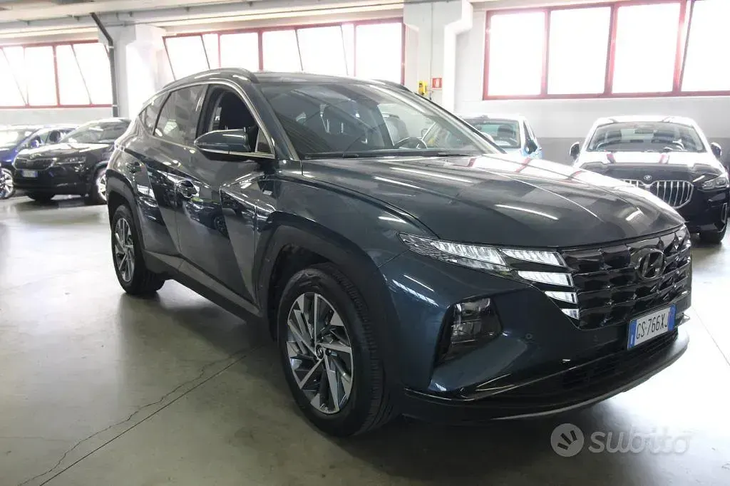 Usata Hyundai Tucson 150 CV (110 kW) 2024 Blu SUV