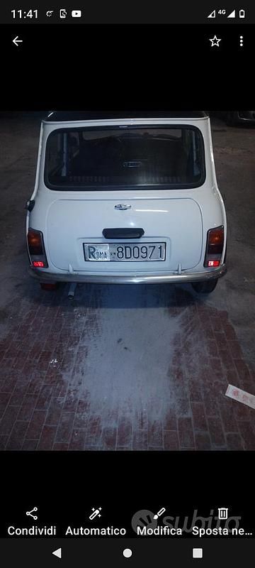 Usata Mini Cooper 1991 Bianco Utilitaria